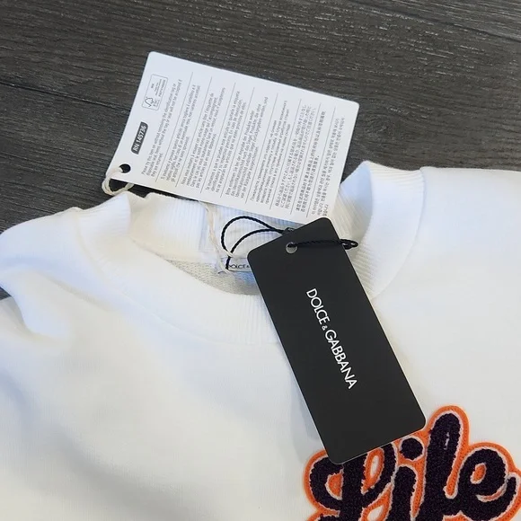 Dolce & Gabbana girls sweatshirt size 5 - Picture 6 of 9